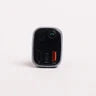 RCP75-Car FM Transmitter with Dual Fast Charging, LED Light & Music Playback