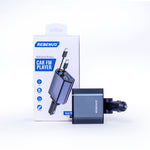 RCP190-Car Adapter with Retractable Type-C and iPhone cables