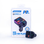 RCP77-Multifunctional Car FM Transmitter – LED Display, USB & TF Music Playback