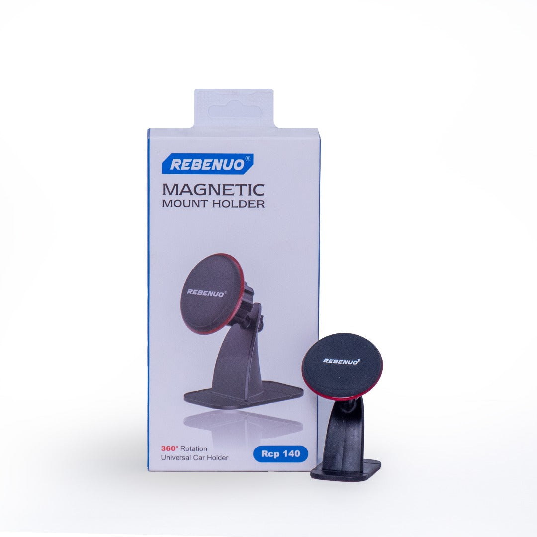 RCP140-Auto-Clamp Phone Holder – 360° Rotation with Anti-Slip Silicone Grip