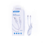 Rebenuo Type-C & A super fast charging cable with packaging on a white background